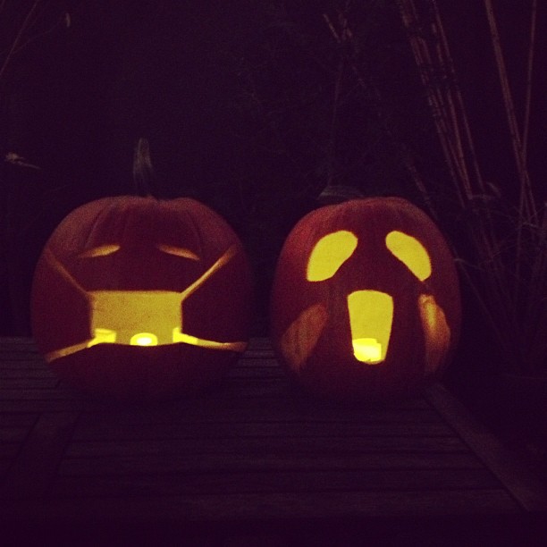 Emoji pumpkins